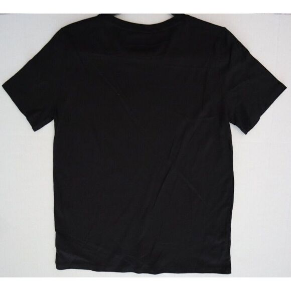 Michael Kors QR451FEECG Women's Sz Small Black Cotton Circle-Logo T-Shirt - Picture 6 of 6